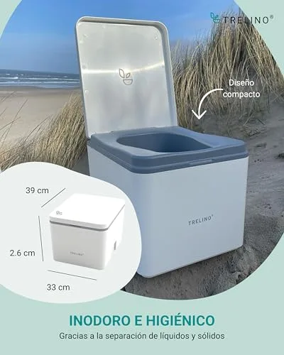 TRELINO EVO S - Inodoro de Compostaje con Separador